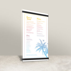 Rubber Bands – Menu Designs