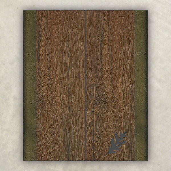 Formal Wood Menu Cover