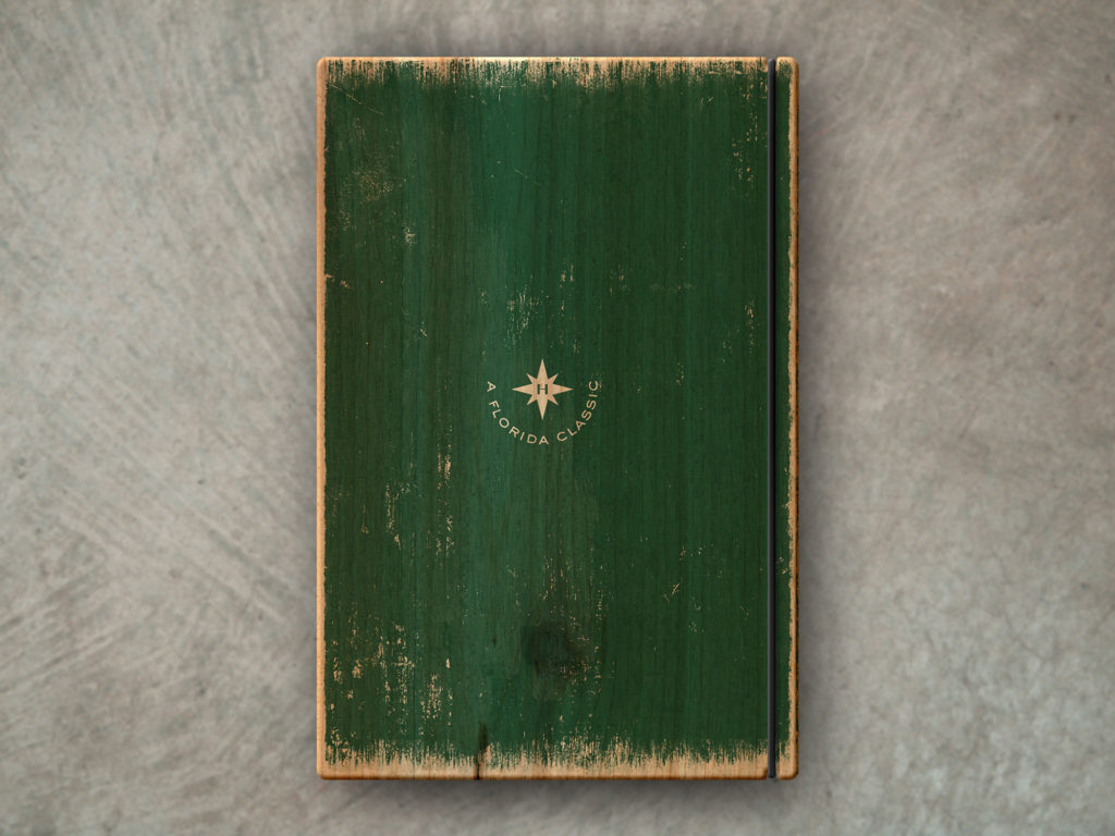 Rustic Green Wood Menu Board