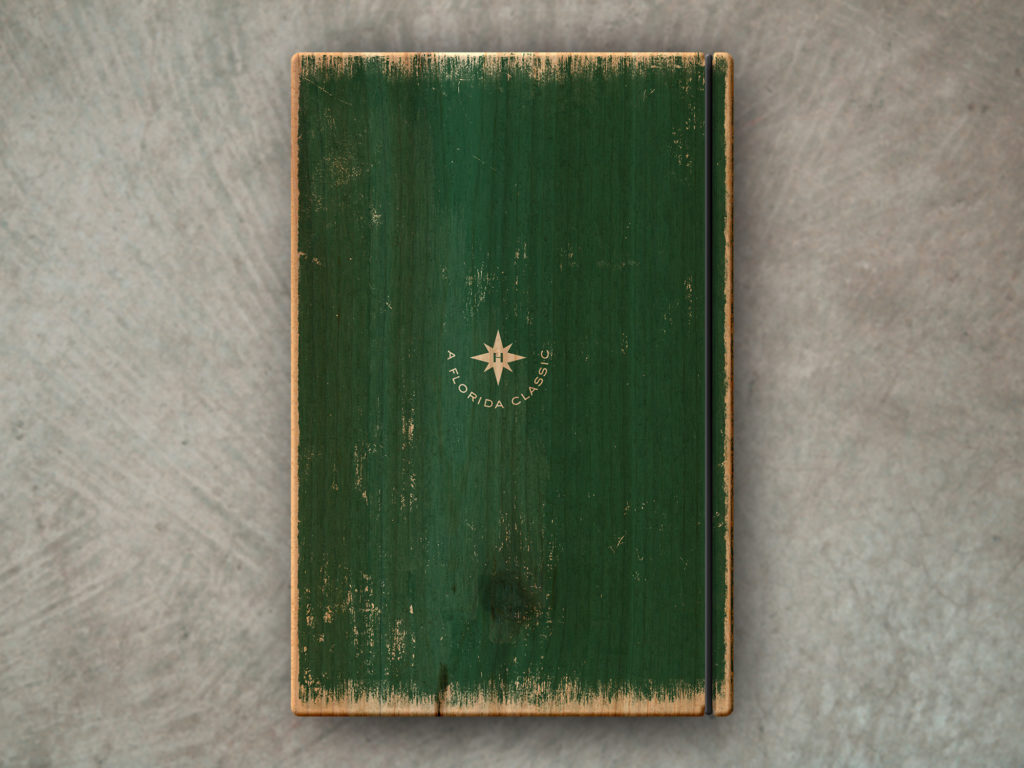 Rustic Green Wood Menu Board